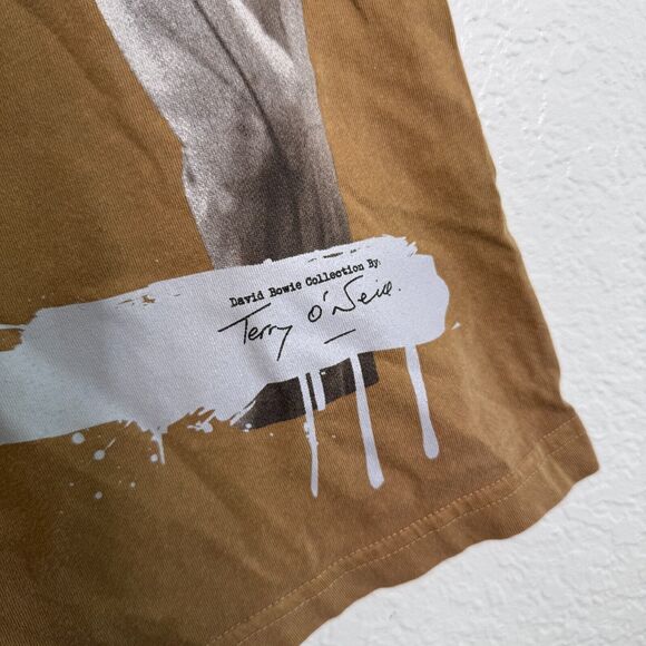 David Bowie Collection Shirt Men Large XL Terry Oneill Photo Vintage Concert Tee - Picture 6 of 11